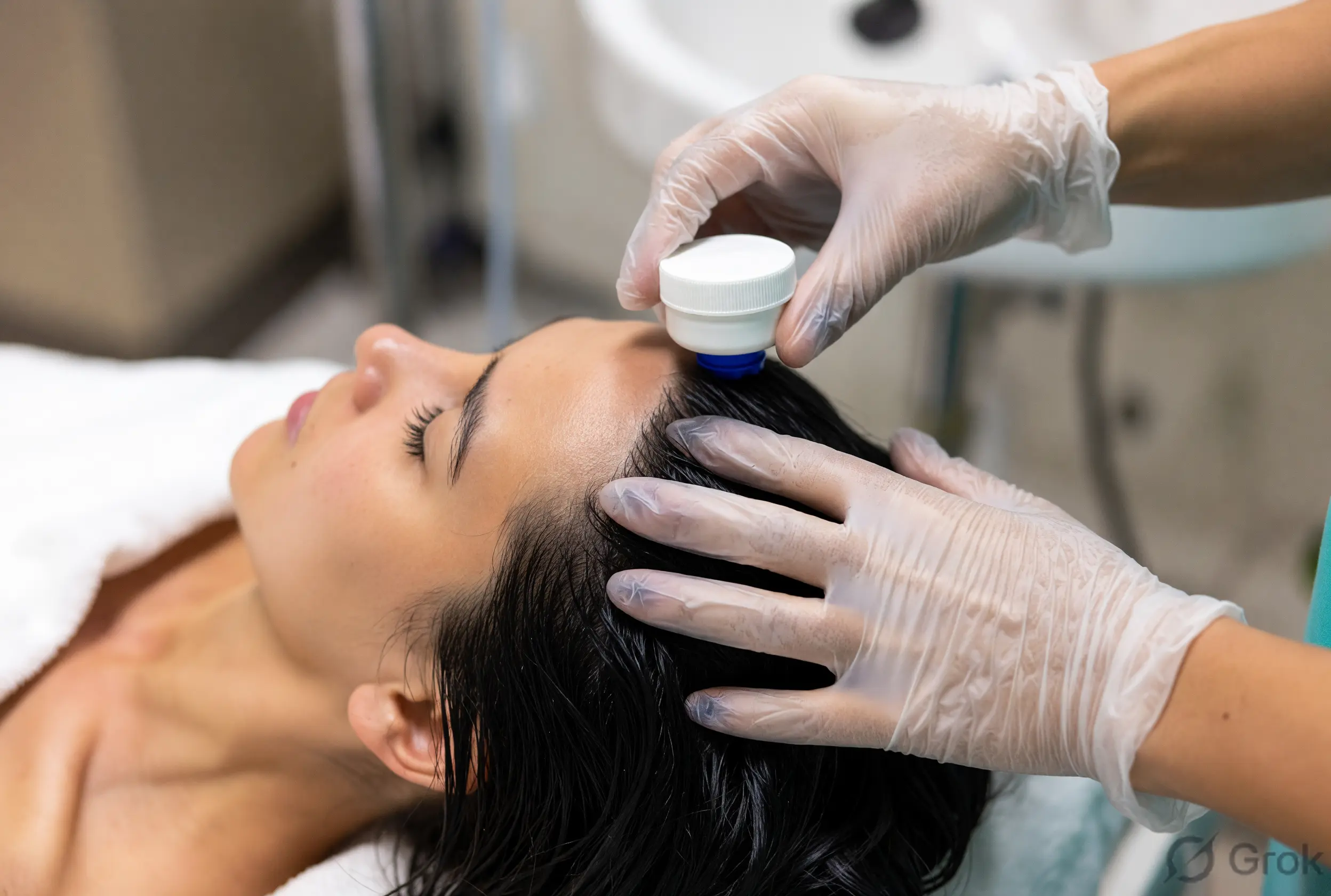Elegant skincare ritual and beauty care routine representing personalised skin health
